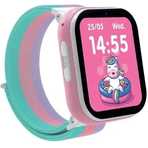 Дитячий смарт-годинник Gelius GP-PK008 (Rainbow) з GPS/4G White - фото 10