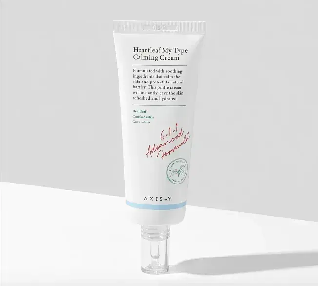 AXIS-Y Heartleaf My Type Calming Cream – легкий крем для чутливої шкіри 60 мл