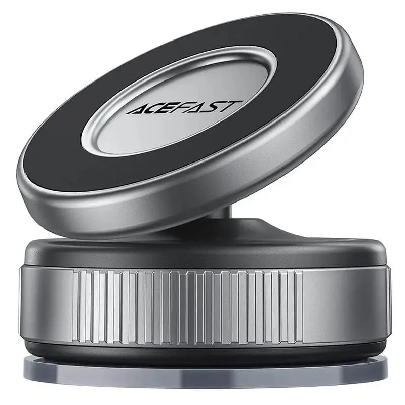 Автодержатель Acefast E27 с вакуумным присосом и магнитом, серый - фото 4