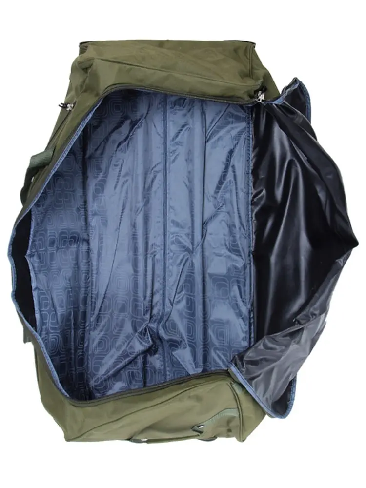 Велика дорожня сумка на колесах Madisson Snowball 21082 XL Хакі - фото 7