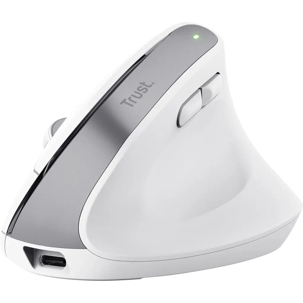 Мишка Trust Bayo+ Ergonomic Wireless/Bluetooth White (25399) - фото 2