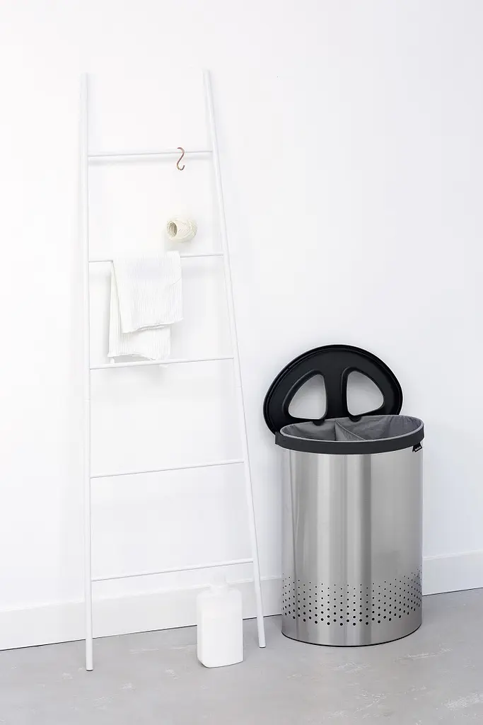 Бак для білизни Brabantia Laundry Bin, 55 л, сріблястий (105029) - фото 3