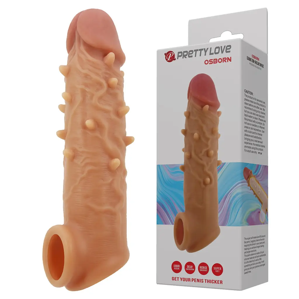 Насадка на пеніс PRETTY LOVE - OSBORN, Silicone PRETTY LOVE BI-026250 102743