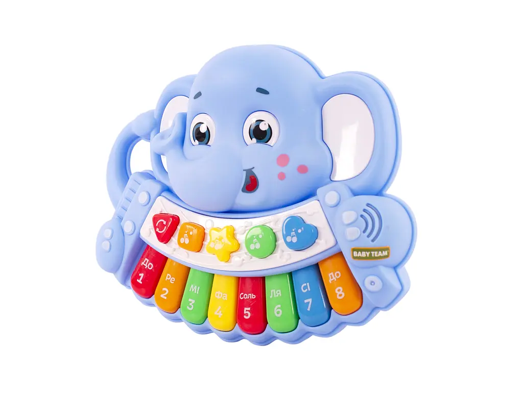 Піаніно музичний Baby Team Слоник (8630) - фото 2