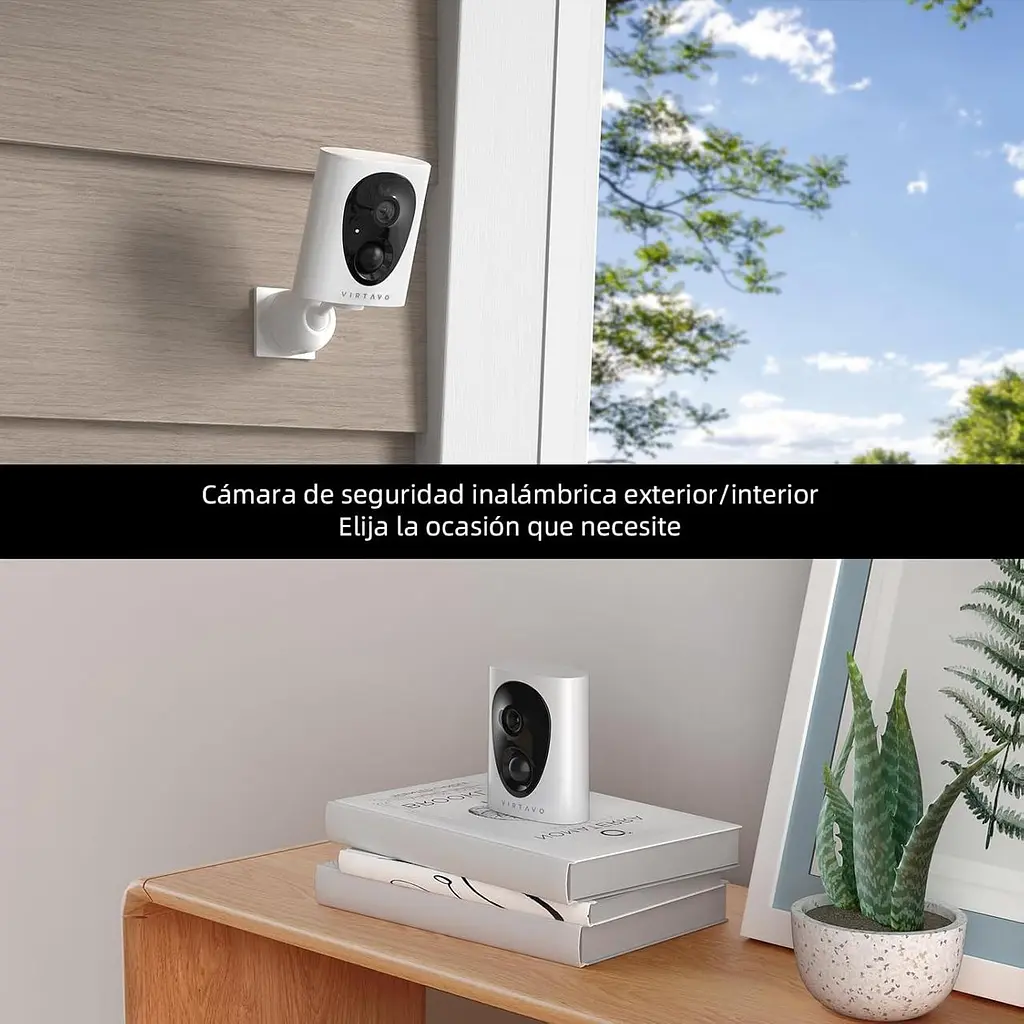 Бездротова Wi-Fi камера Virtavo 2K з PIR-датчиком руху - фото 6