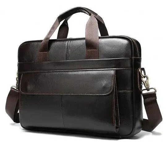 Сумка чоловіча під ноутбук 14750 Vintage коричнева - фото 8
