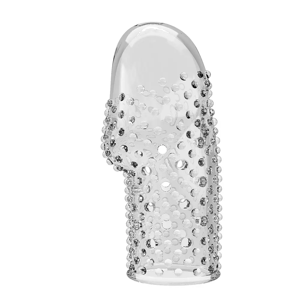 Насадка на пеніс Pretty Love Penis Sleeve Becks, 8 см (прозорий)