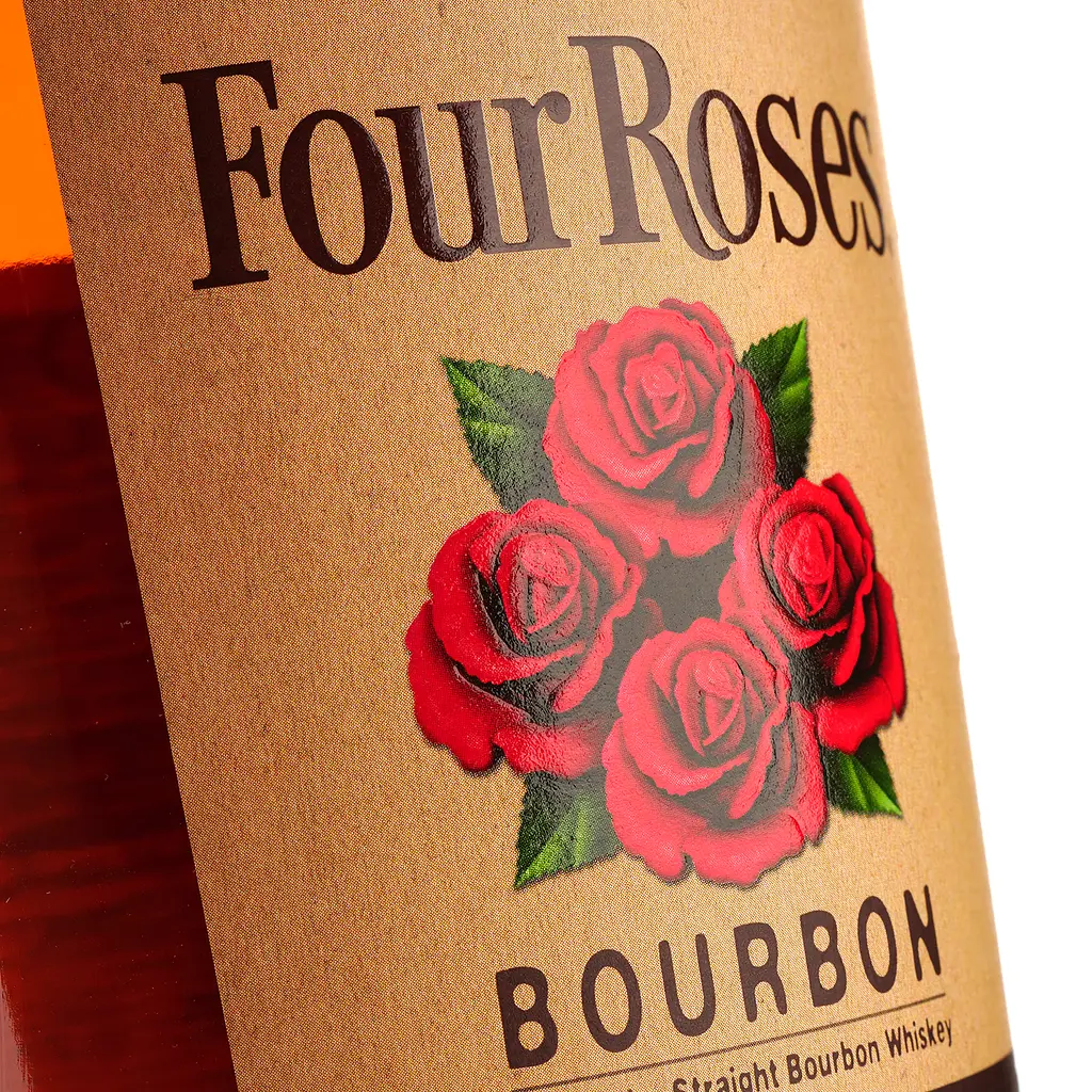 Виски Four Roses Kentucky Straight Bourbon Whiskey 40% 1 л в коробке - фото 4