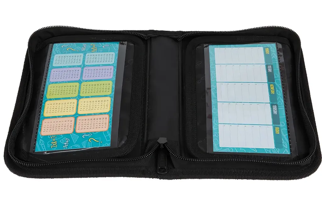 Пенал на блискавці пустий CoolPack Clipper Buddy з органайзером для ручок 20x14x3 см (F076959) - фото 2