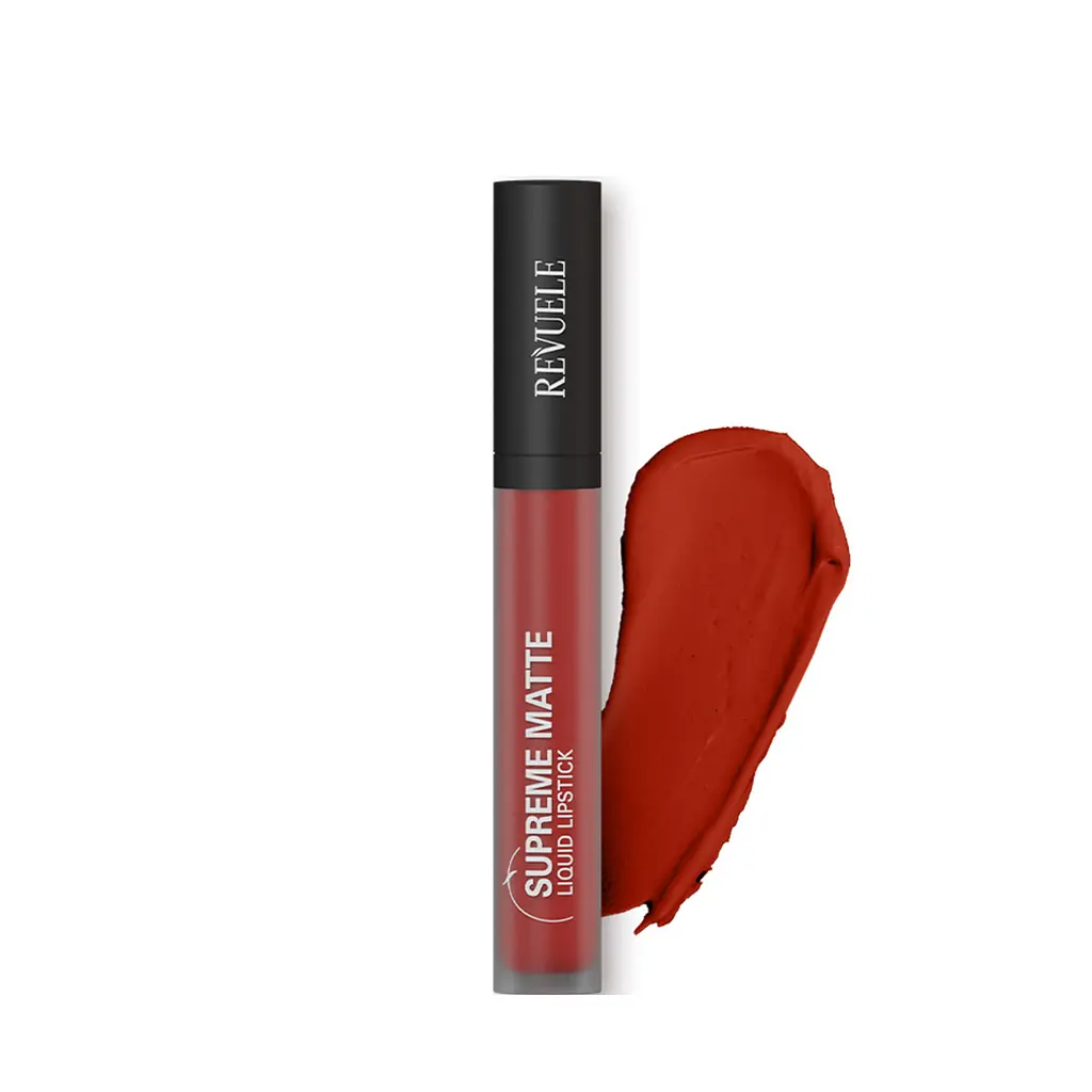 Рідка помада для губ Revuele Supreme Matte відтінок 03 (Королівський червоний) 5.5 мл - фото 2