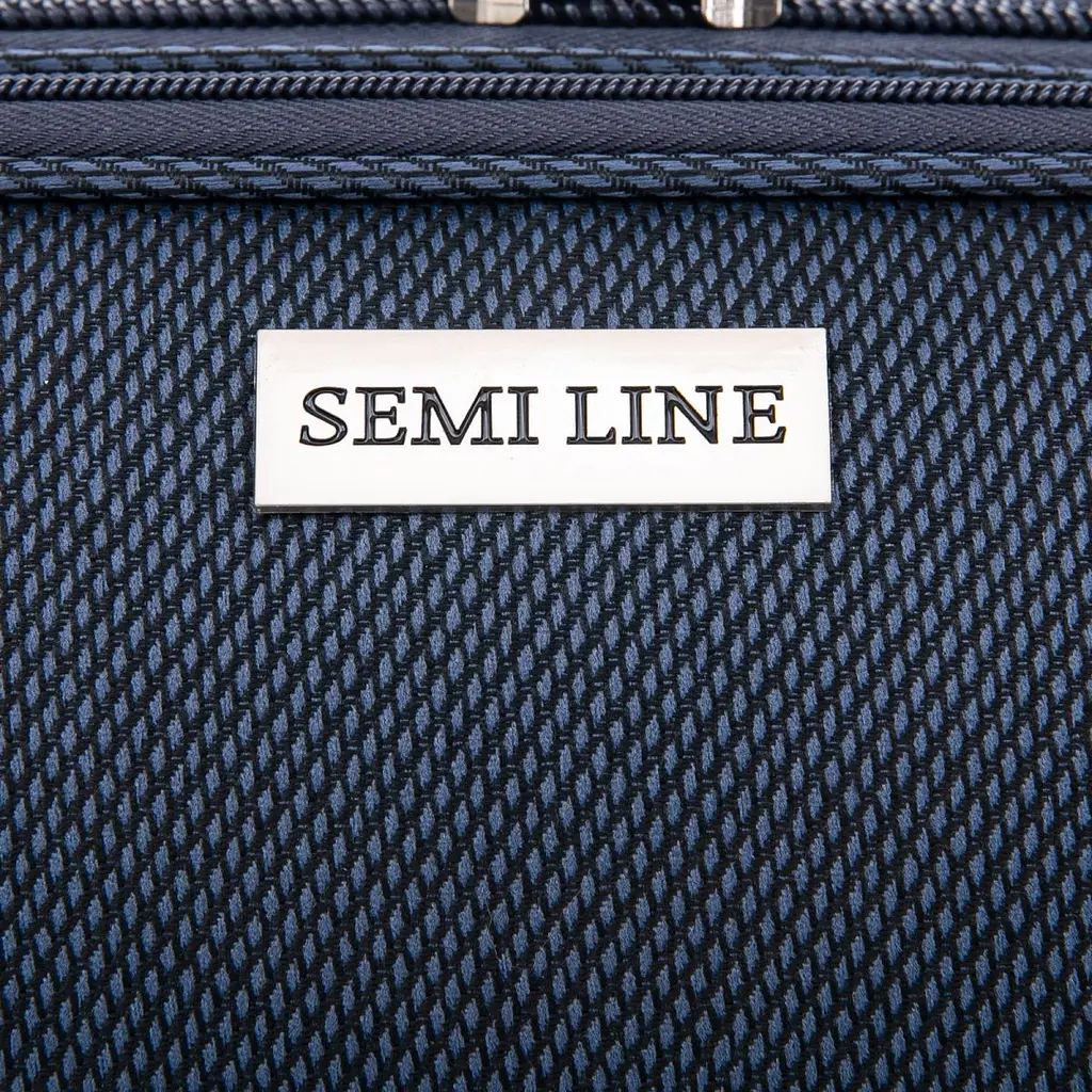 Валіза Semi Line 24" (M) Navy (T5962-2) - фото 7