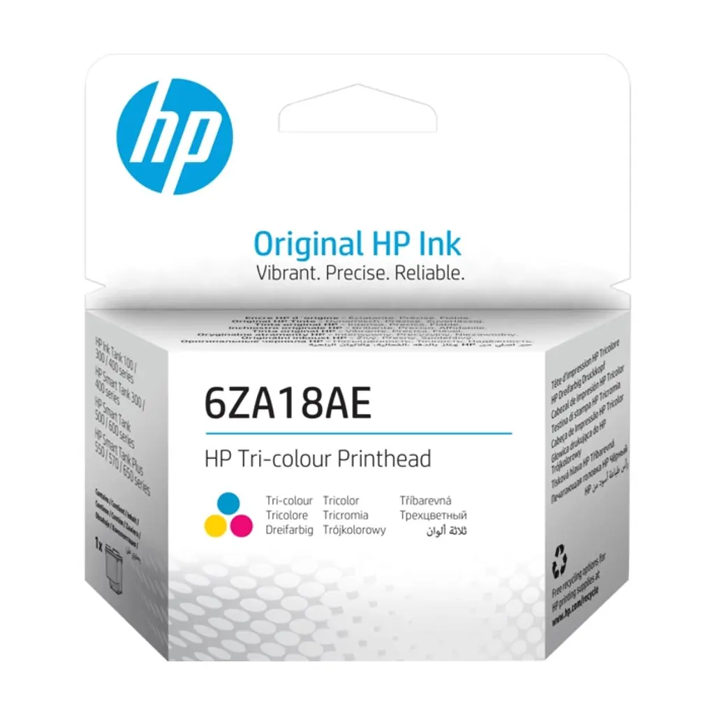 Друкуюча голівка HP 6ZA18AE Tri-Color (6ZA18AE)