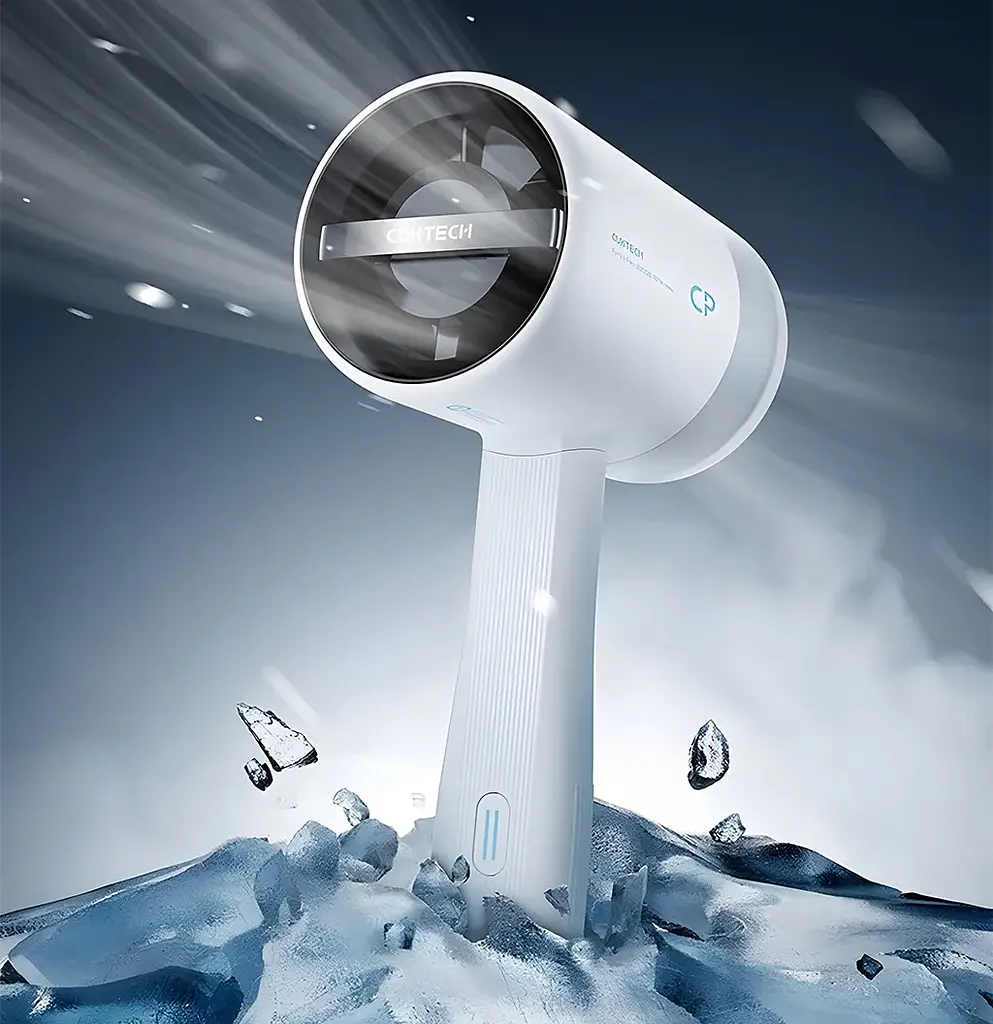 Ручний вентилятор Xiaomi CUKTECH CP Ultra Powerful Outdoor Handheld Small Fan (BF01) - фото 4