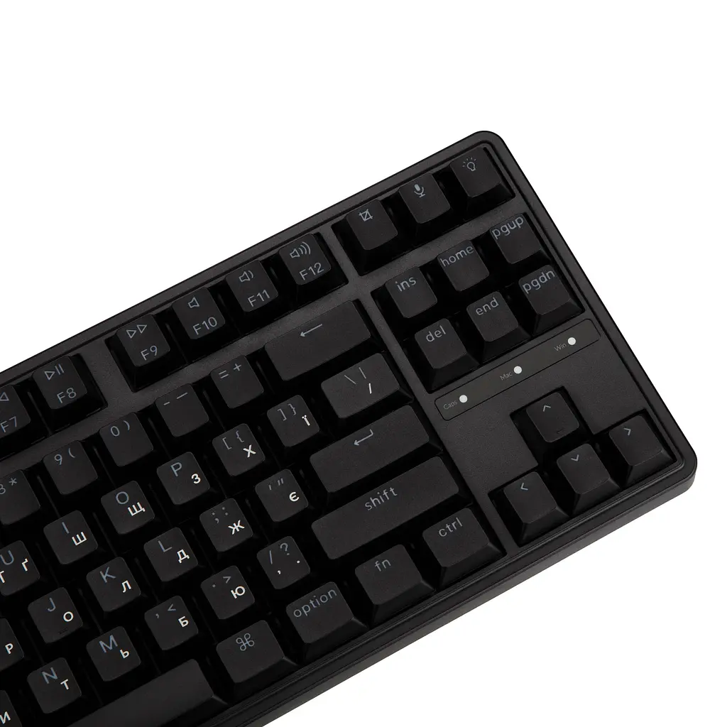 Keychron Клавиатура механическая C3 Pro V2 87Key, K pro Red, USB-A, QMK, Hot-swap, 8K, EN/UKR, RGB, черный - фото 10