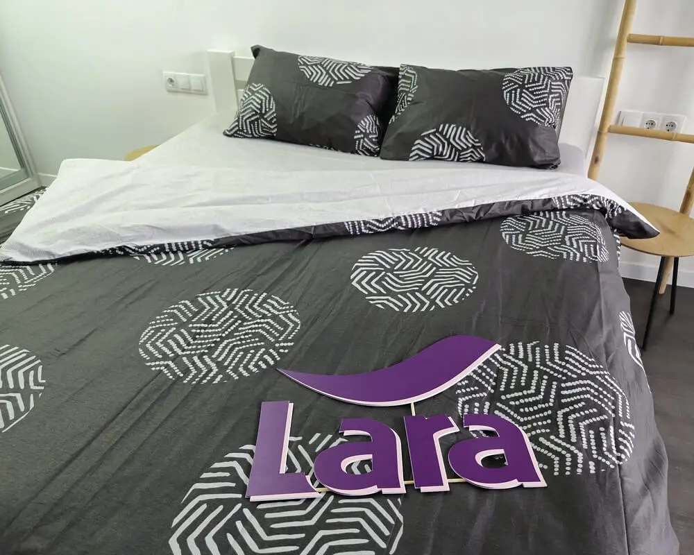 Постільна білизна LARA сатин d13235е євро 200х220 см - фото 5