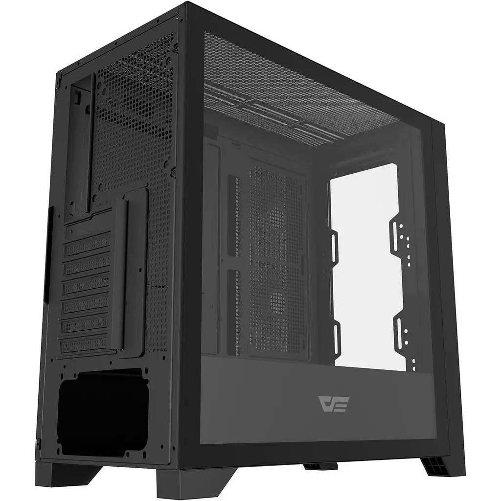 Корпус Darkflash DRX90 Glass Black (DRX90 GLASS Black) - фото 5
