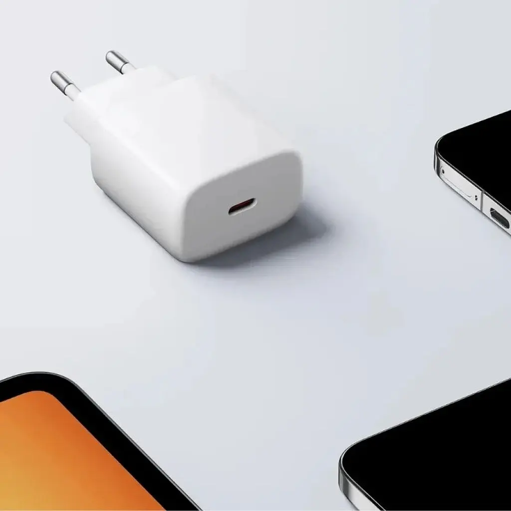 МЗП блочок Xiaomi 20W USB-C (BHR08M8EU) white UA - фото 2