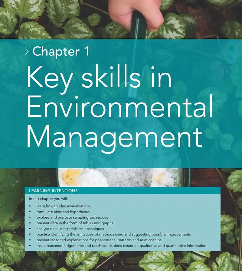 Cambridge IGCSE and O Level Environmental Management Coursebook with Digital Access (2 Years) (2nd Edition) - Гері Скіннер - фото 7