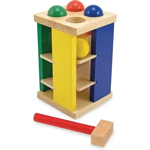 Деревянная стучалка Melissa&Doug Забей шарик (MD3559) - фото 2
