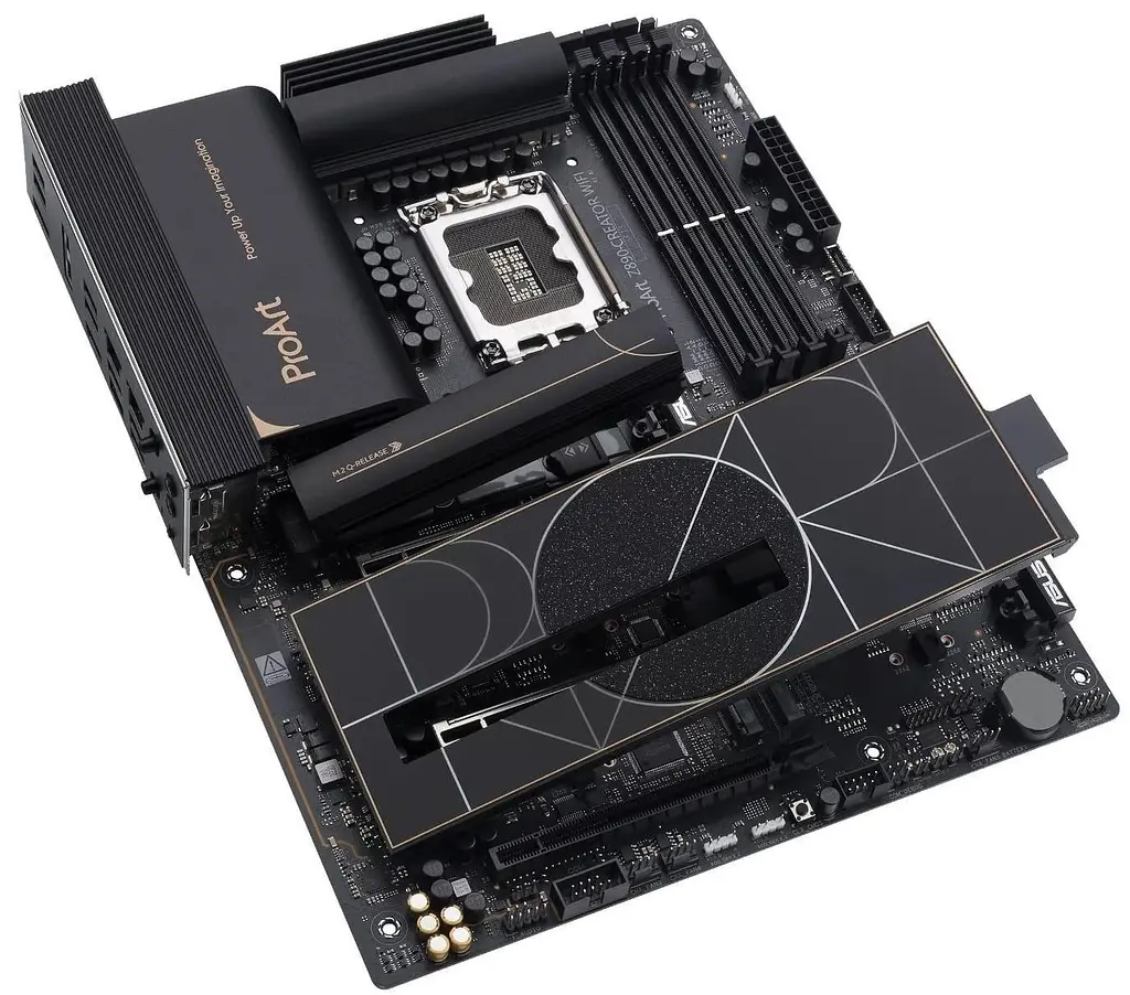 Материнская плата ASUS PROART Z890-CREATOR WIFI (PROART Z890-CREATOR WIFI) (Socket 1851, Intel Z890, ATX) - фото 3