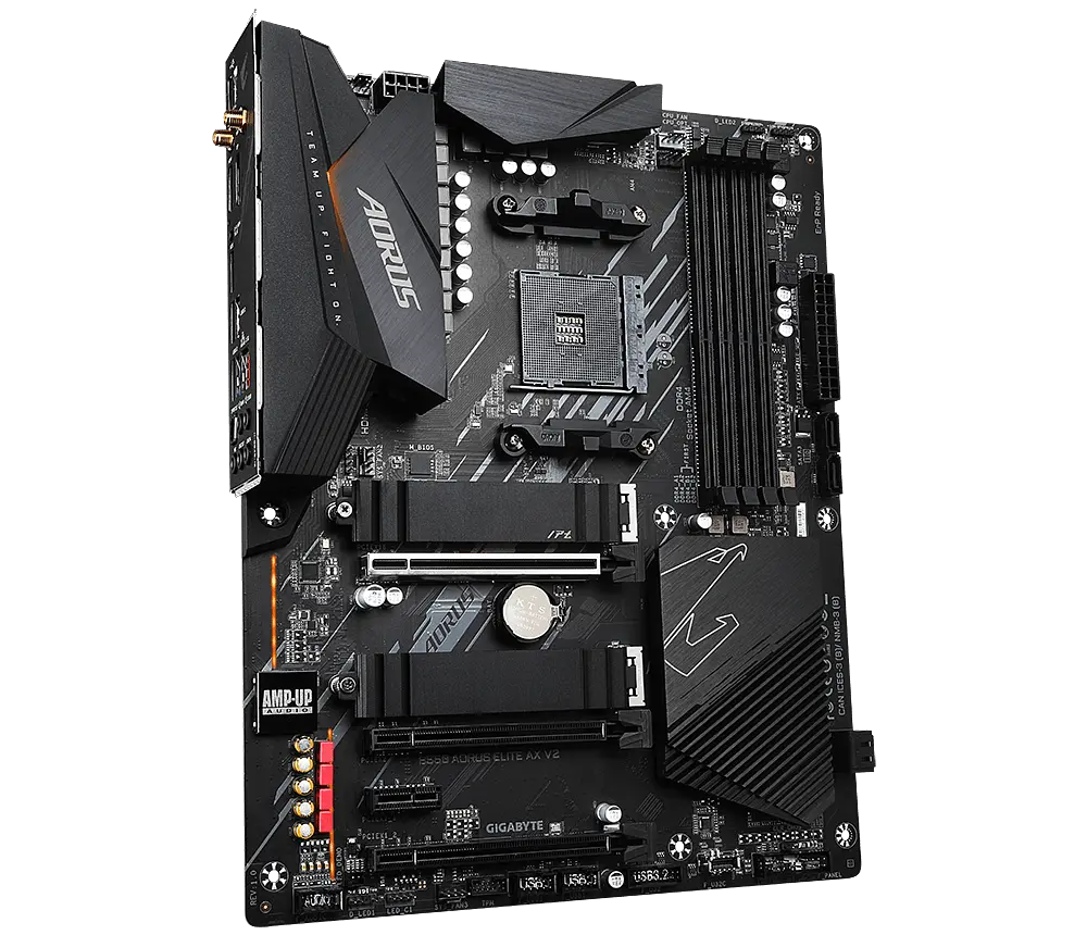 Материнская плата Gigabyte B550 Aorus Elite AX V2 Socket AM4 (B550 AORUS ELITE AX V2) - фото 2