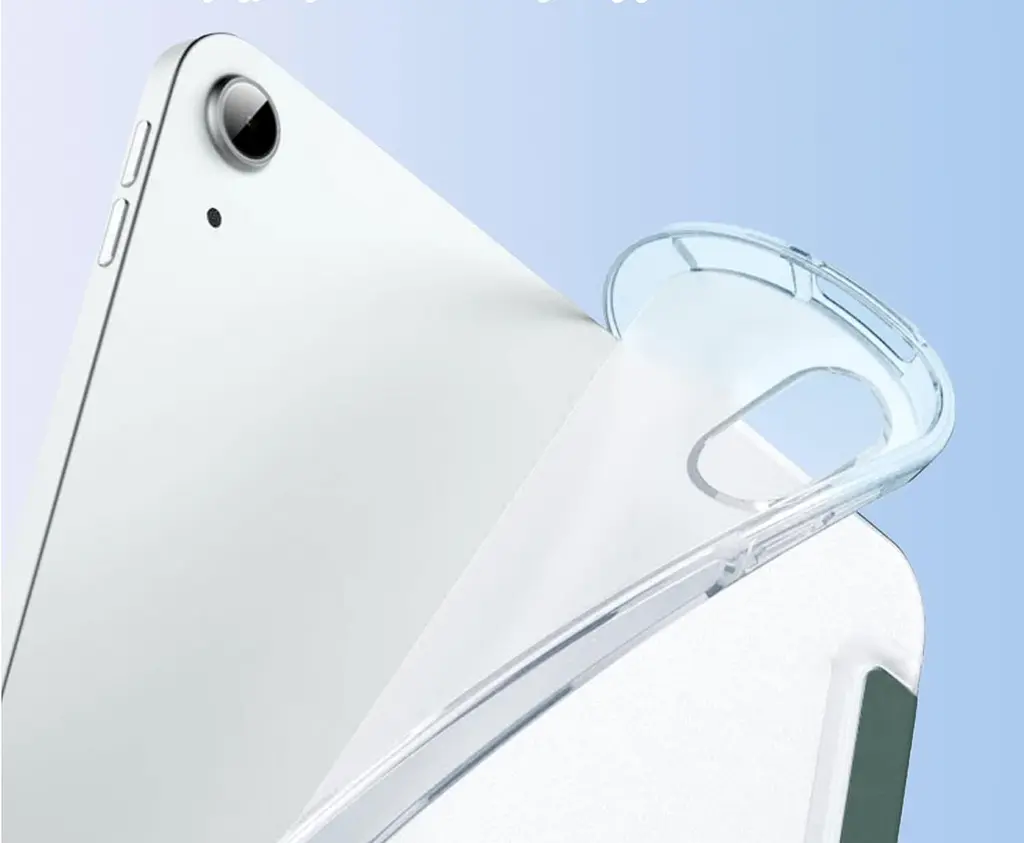 Чохол-книжка BeCover Soft Edge з кріпленням Apple Pencil для Apple iPad Air (4/5) 2020/2022 10.9 Темно-зелений (711120) - фото 4