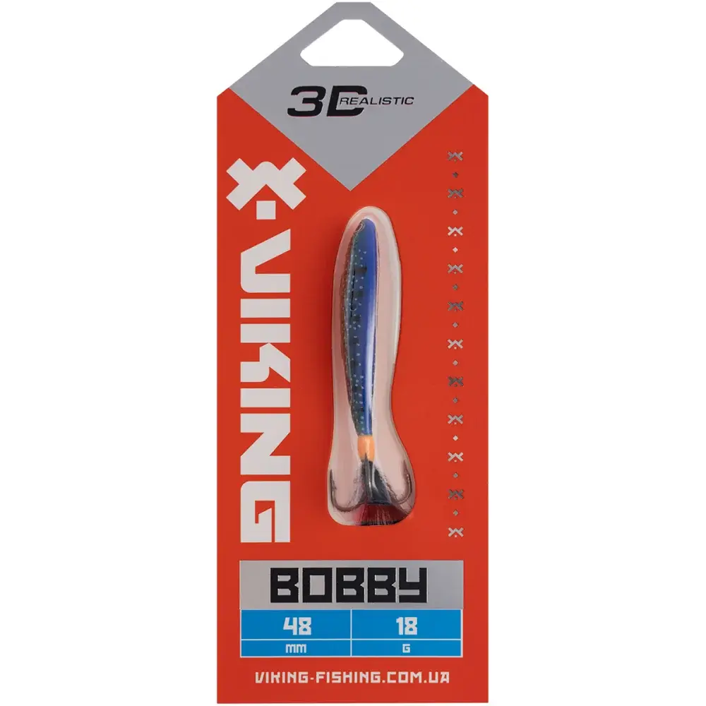 Бокоплав Viking Fishing Bobby 48mm 18.0g #22 Kingfisher Pink - фото 2