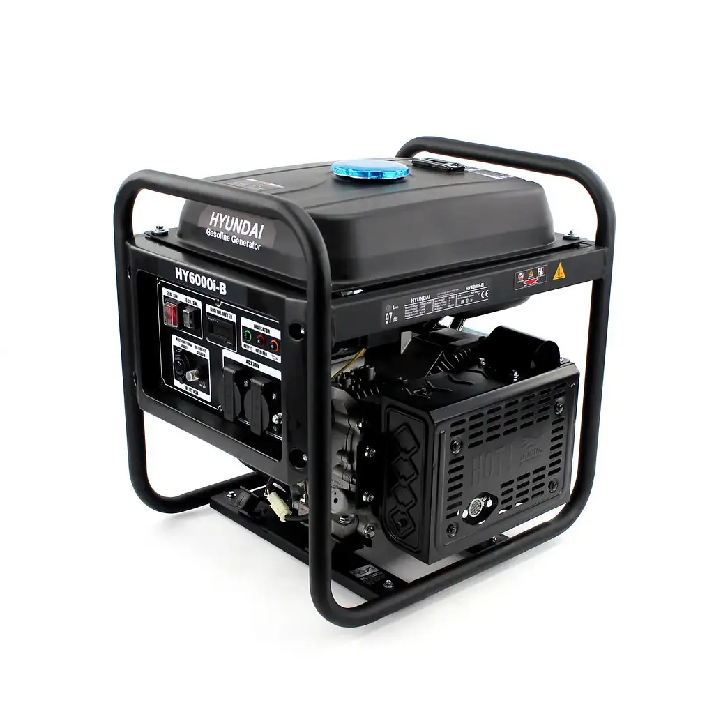Інверторний генератор бензиновий HYUNDAI HY6000i-B (5.5/6.0 кВт) відкритого типу - фото 4