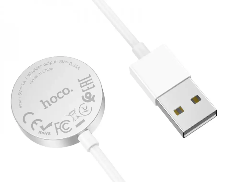 Зарядное устройство, беспроводная док-станция Hoco CW39 USB для часов Apple Watch 8/7/6/5/4/3/SE - фото 4