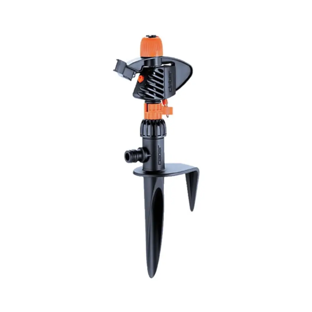 Дощувач імпульсний Claber 8708 Impact Plastic Spike (до 397 м², 9.3-16.9 л/хв)