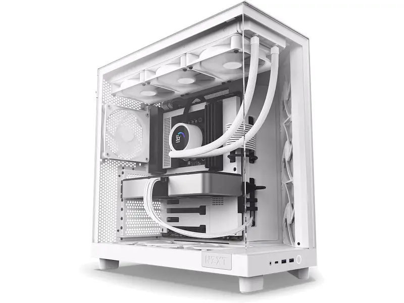 Корпус NZXT H6 Flow White (CC-H61FW-01) - фото 6