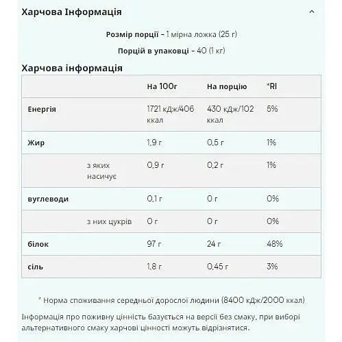 Протеїн Myprotein Hydrolysed Beef Protein Chocolate 2500 г - фото 2
