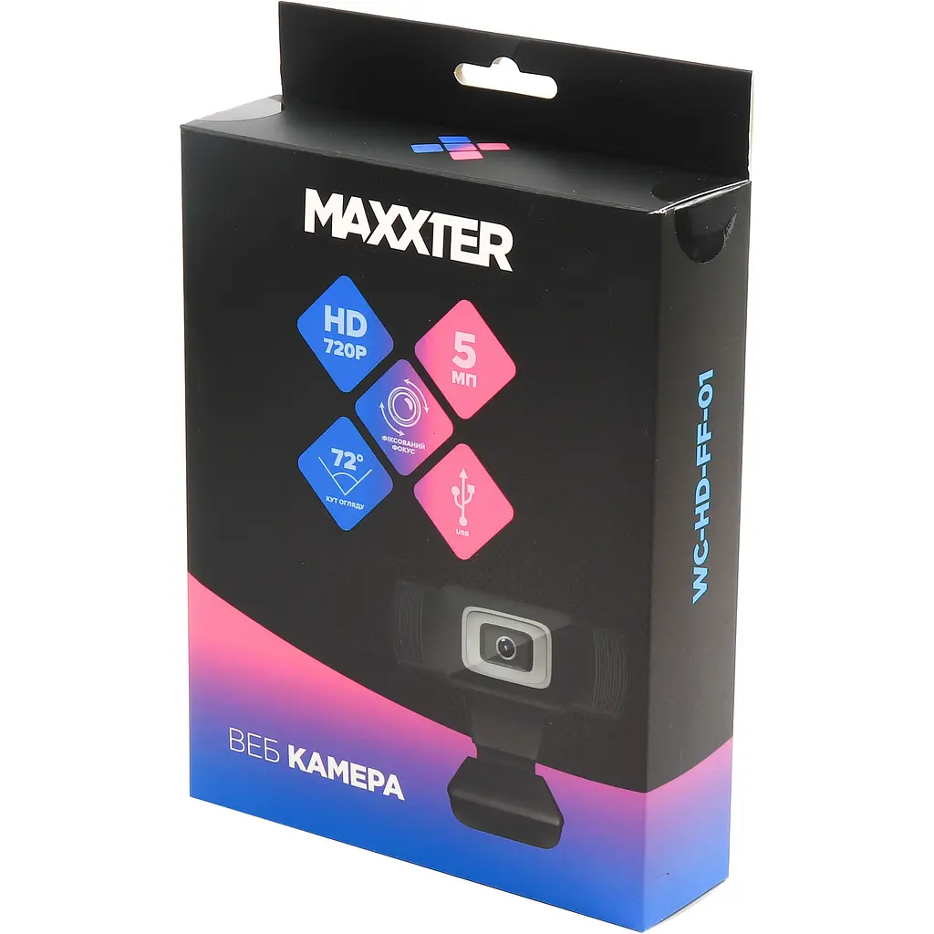 Веб-камера Maxxter WC-HD-FF-01 [151897] - фото 4