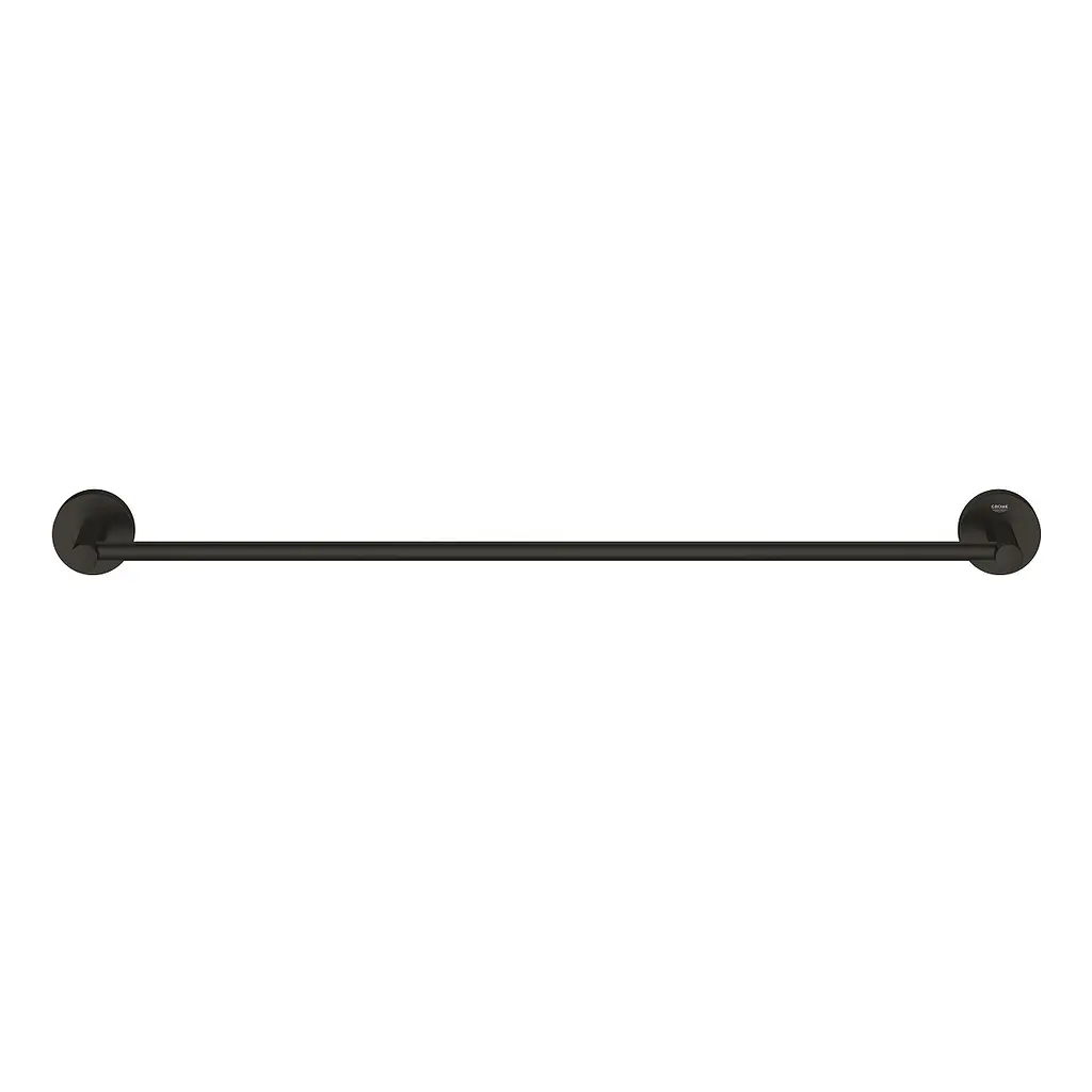 Тримач для рушника Grohe 600 мм QuickFix Start 411782430 Чорний матовий - фото 2