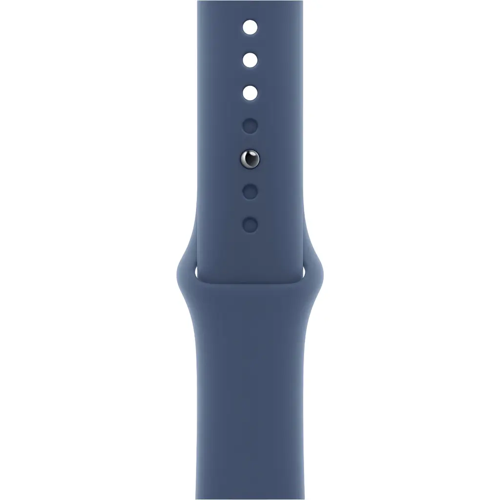 Смарт-часы Apple Watch Series 10 GPS 46mm Silver Aluminum Case with Denim Sport Band S/M [MWWL3] [114976] - фото 3