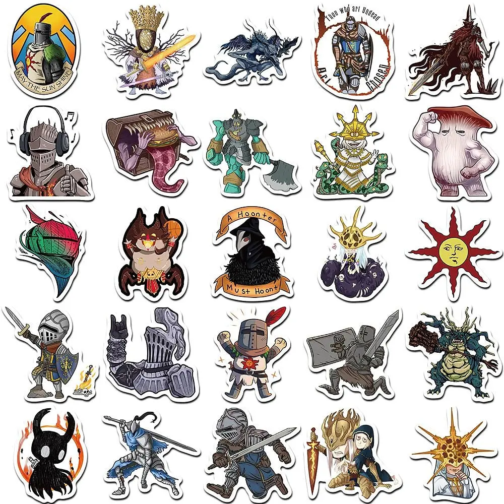 Стікерпак GeekLand Dark Souls 50 штук - фото 2