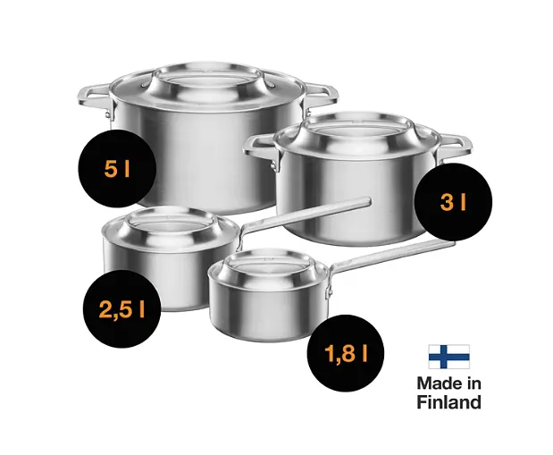 Каструля Norden Steel 2,5 л - фото 8