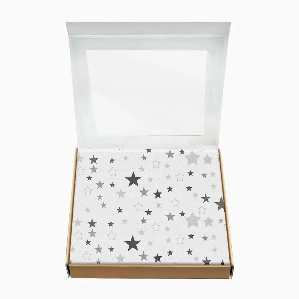 Пелюшка муслінова 80x100 Stars CS1 COSAS (4822052263495) - фото 2