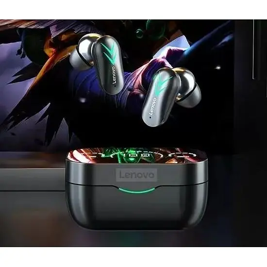 Беспроводные наушники Lenovo XT82 TWS Bluetooth черные - фото 3