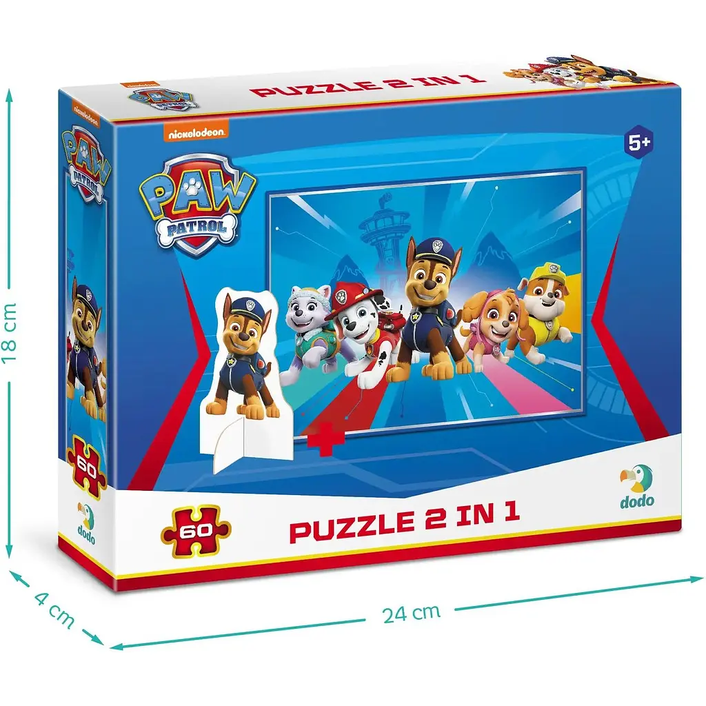 Пазл DoDo Paw Patrol, з фігуркою, 60 елементів, (200163) - фото 5