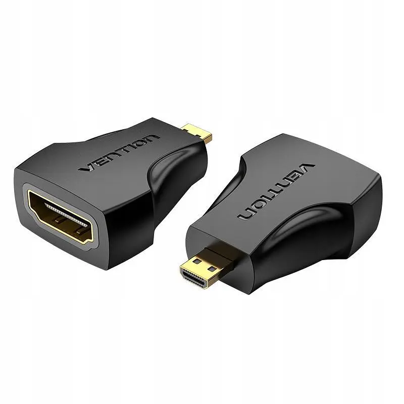 Перехідник Vention Micro HDMI to HDMI Black (AITB0) - фото 5
