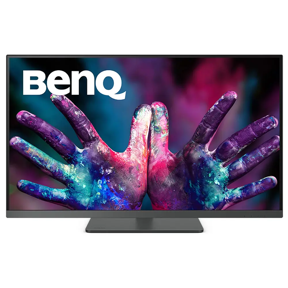 TFT 31.5" BenQ PD3205U, IPS, 4K UHD, HDMI, DP, 2 х USB-С , USB-hub, HAS, кол, темно- сірий - фото 5
