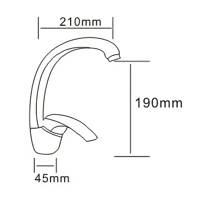 Змішувач для кухні RJ Baron бежевий RBZ014-8G - фото 2