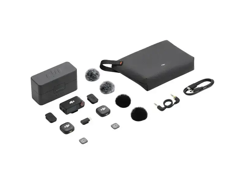 Мікрофонна радіосистема DJI MIC 3 2TX + 1RX + Charging Case (CP.RN.00000480.01) - фото 5