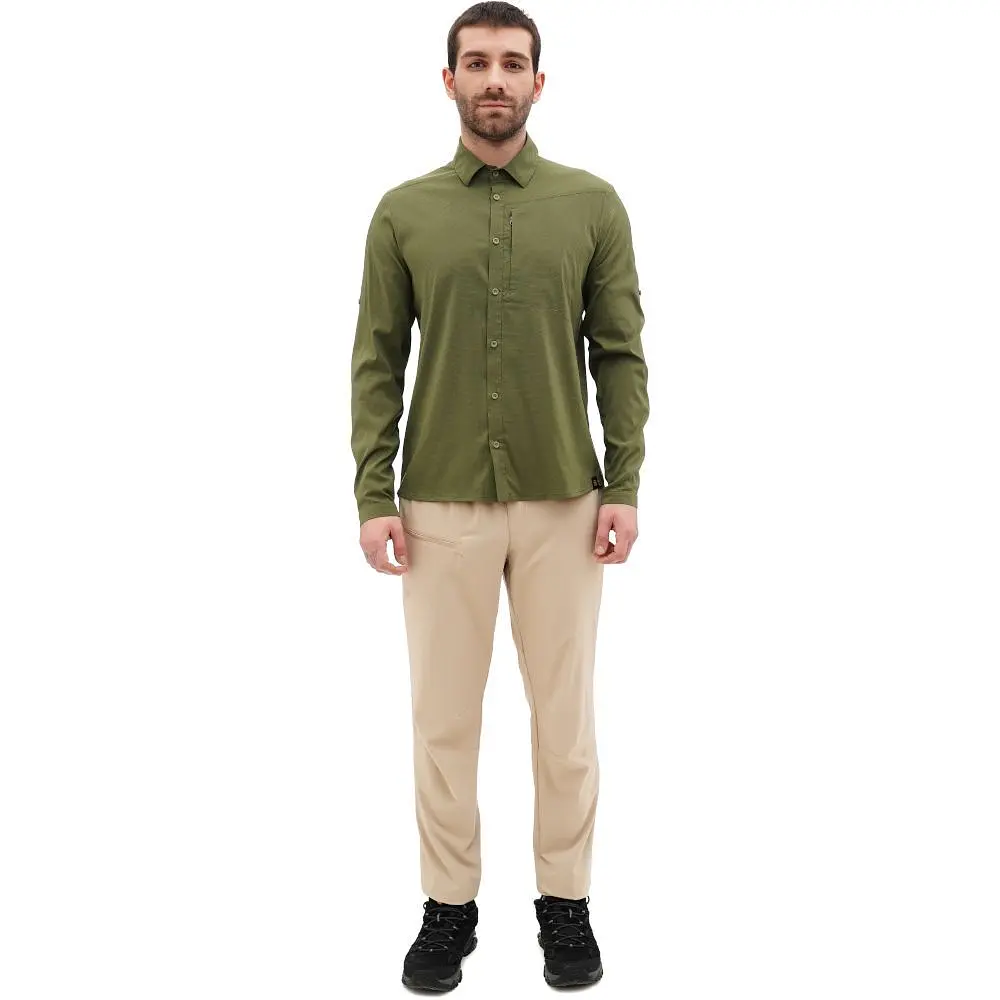 Сорочка чоловіча Turbat Maya 2 LS Mens XXL Оливковий - фото 3