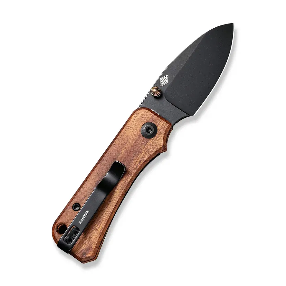 Ніж складаний кишеньковий Civivi Baby Banter, (5.9 см) Nitro-V / Guibourtia Wood - фото 2