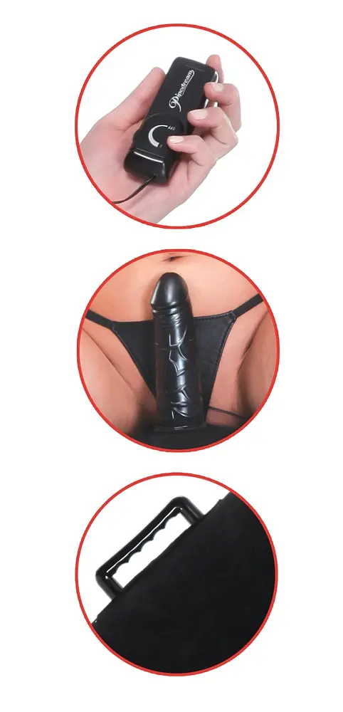 Надувна подушка з вібратором - FFS Inflatable Luv Log - фото 6