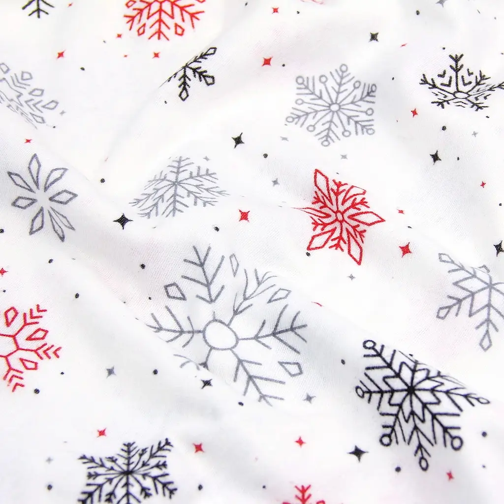 Дитяча постільна білизна фланель в ліжечко SNOWFLAKES CS5 COSAS (4822052480489) - фото 7