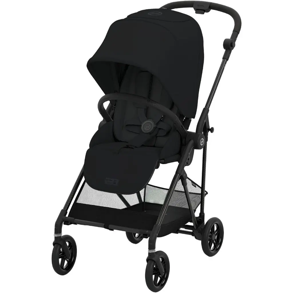 Коляска прогулянкова Cybex Melio Real Black (522002631) - фото 2