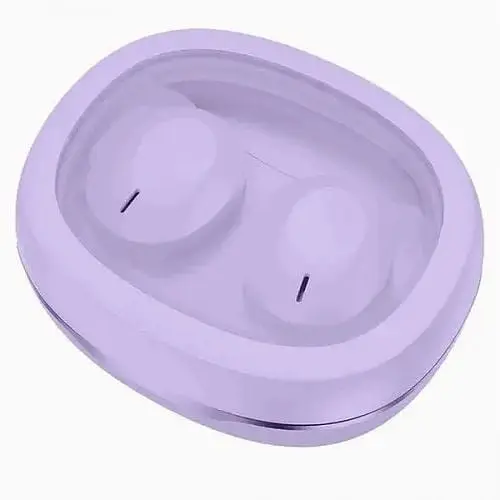 Наушники беспроводные Hoco EQ3 Samrt TWS с поддержкой Сири фиолетовые 6931474798589 - фото 3